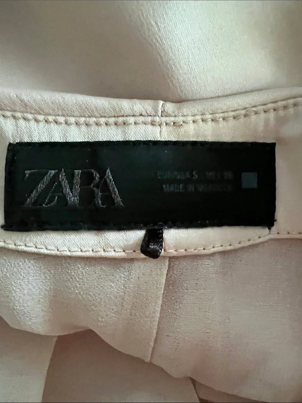 Zara Pink Halter Top with Gold Sequin Asymmetric Skirt